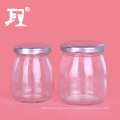 100ml 150ml Glass pudding jar with twist-off lid